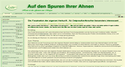 Desktop Screenshot of ahnen-spuren.de